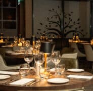 Maxells table close up Night LS