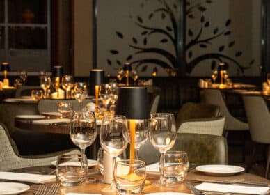 Maxells table close up Night LS