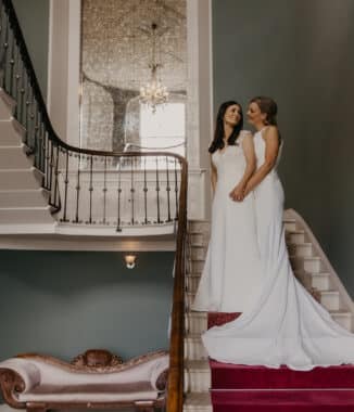 Natalie & Katie Farnham House Stairs