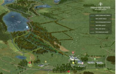 17873 Farnham Estate Walking Map Web 2025